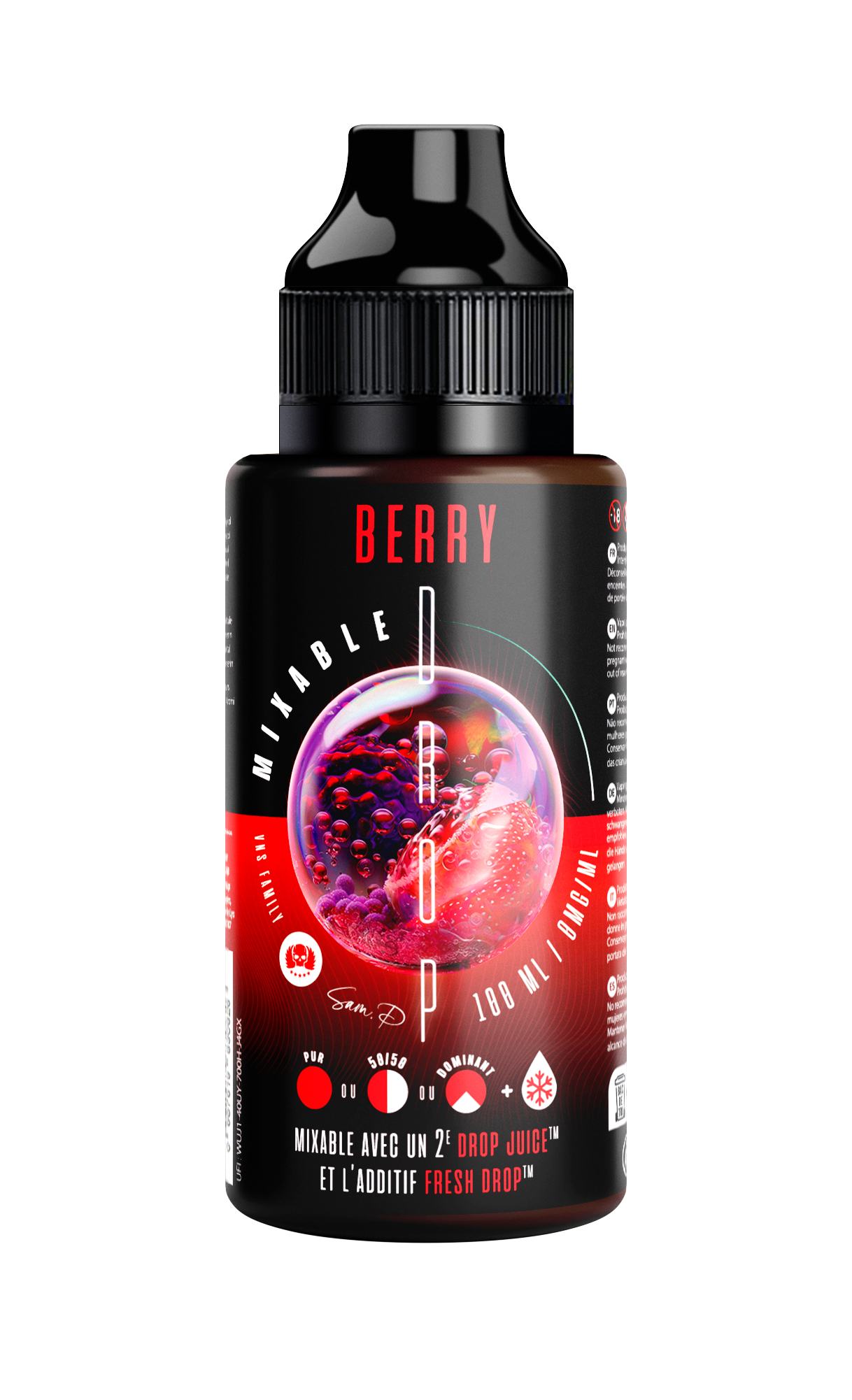 Eliquide berry - Produit 100 % franais
