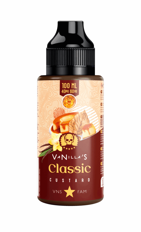 2025 VNS VANILLAS CLASSIC LABEL MOCKUP